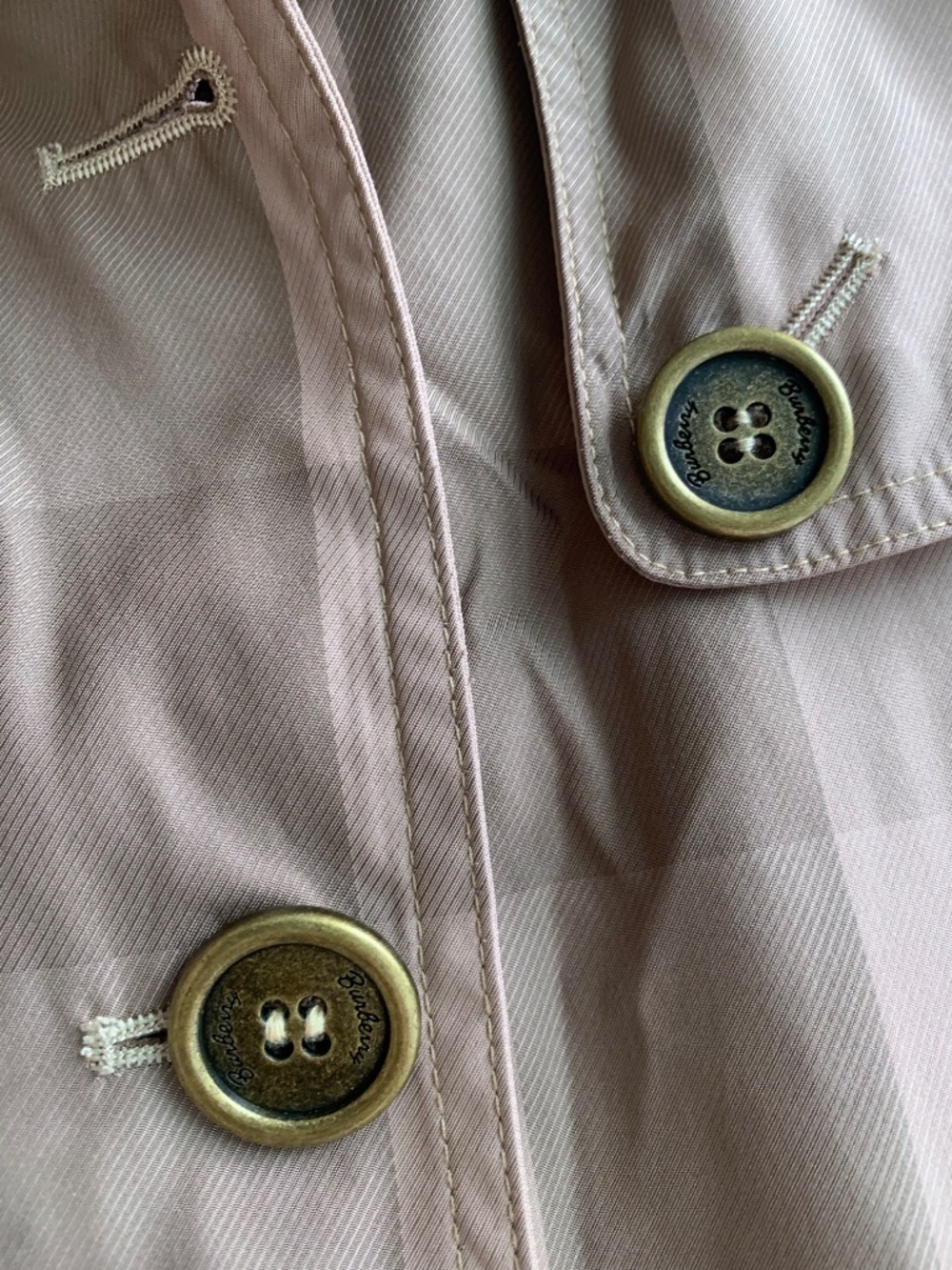 Burberry Brit Trench Coast Size 6 - Picture 11 of 12